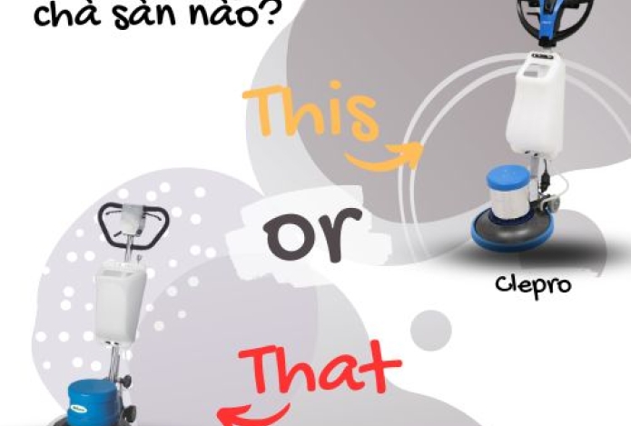 Hình ảnh Nên Mua Máy Chà Sàn Của Hiclean Hay Clepro