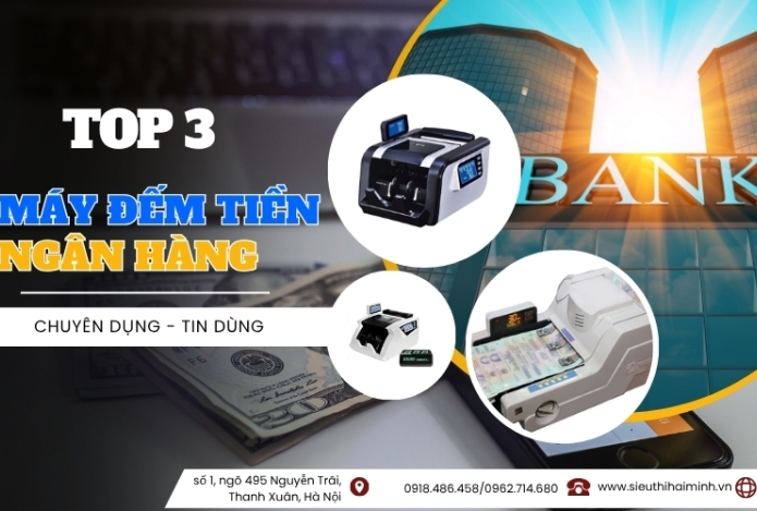 Hình ảnh Gợi ý 3 máy đếm tiền chuyên dùng trong ngân hàng