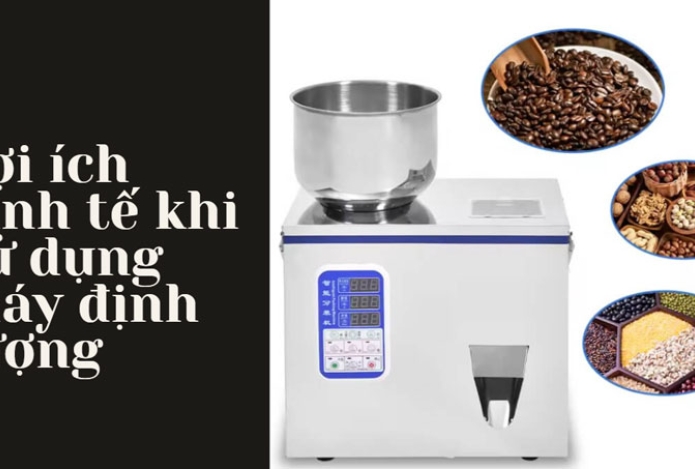 Lợi ích kinh tế khi sử dụng máy định lượng