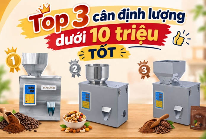 Top 3 cân định lượng dưới 10 triệu TỐT