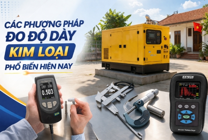 Các phương pháp đo độ dày kim loại phổ biến hiện nay
