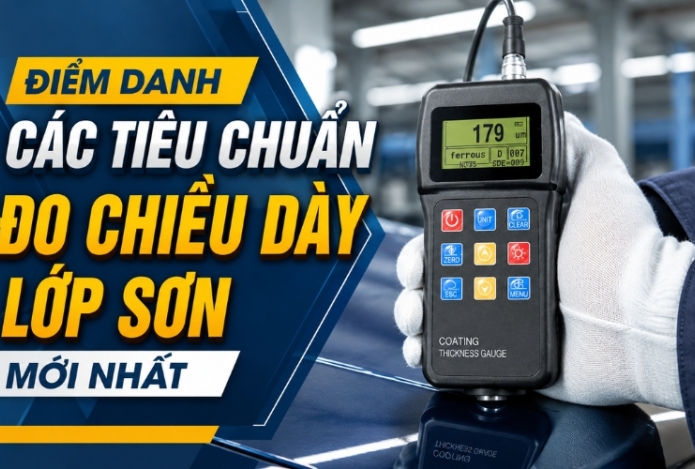 Điểm Danh Các Tiêu Chuẩn Đo Chiều Dày Lớp Sơn Mới Nhất
