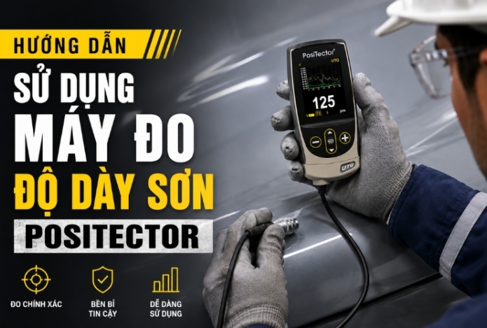 Hướng dẫn sử dụng máy đo độ dày sơn PosiTector