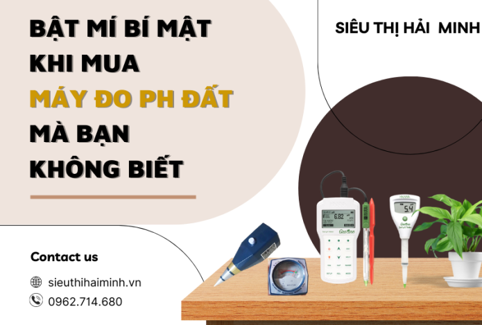 Hình ảnh Bật Mí Bí Mật Khi Mua Máy Đo Ph Đất Mà Bạn Không Biết