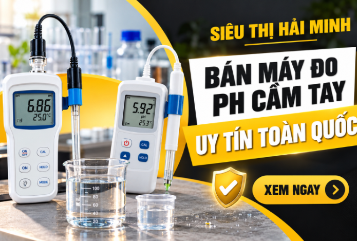 Hình ảnh Đơn vị bán máy đo ph cầm tay uy tín toàn quốc
