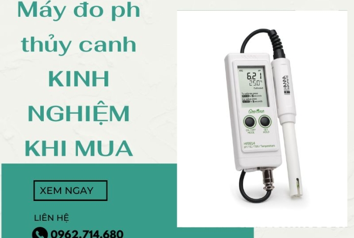 Hình ảnh Mua máy đo ph trong thủy canh cần phải có kinh nghiệm này