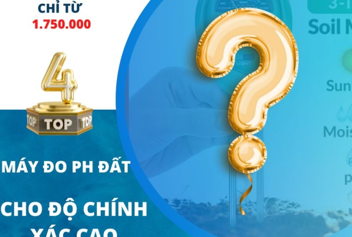 Hình ảnh Top 4 Máy Đo Ph Đất Cho Độ Chính Xác Cực Cao Năm 2022