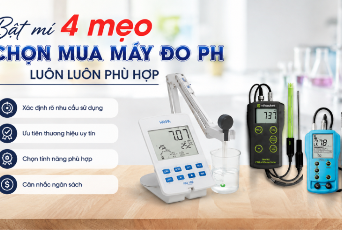 Hình ảnh Bật mí 4 mẹo chọn mua máy đo pH luôn luôn phù hợp