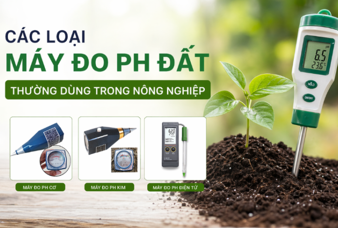 Hình ảnh Các Loại Máy Đo Ph Đất Thường Dùng Trong Nông Nghiệp 