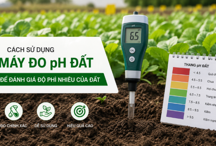 Hình ảnh Cách Sử Dụng Máy Đo pH Đất Để Đánh Giá Độ Phì Nhiêu Của Đất