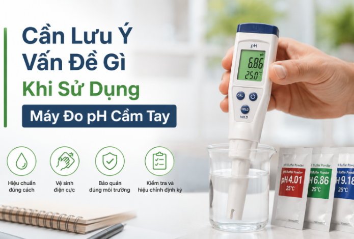Hình ảnh Cần Lưu Ý Vấn Đề Gì Khi Sử Dụng Máy đo pH