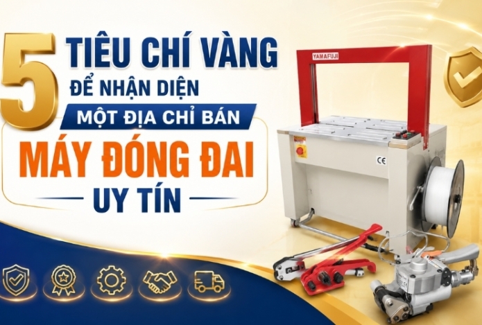 5 Tiêu chí vàng để nhận diện một địa chỉ bán máy đóng đai uy tín