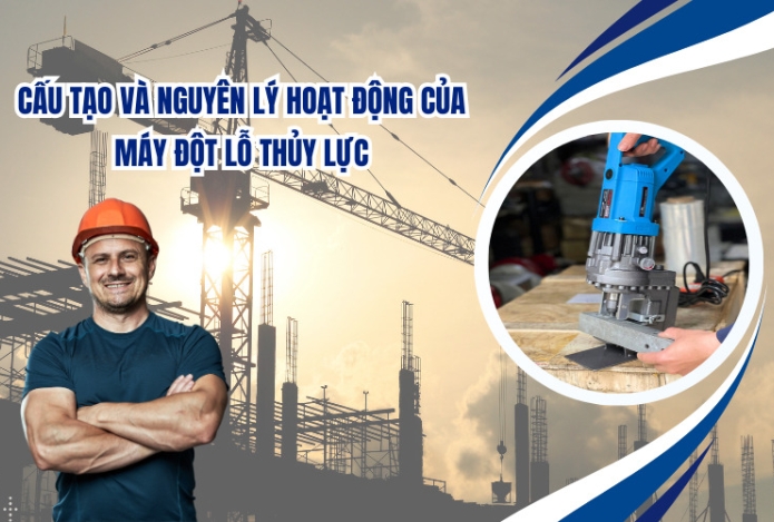 Hình ảnh Cấu Tạo Và Nguyên Lý Của Máy Đột Lỗ Thủy Lực