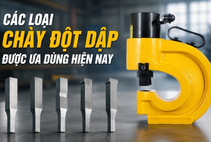 Các loại chày đột dập được ưa dùng hiện nay