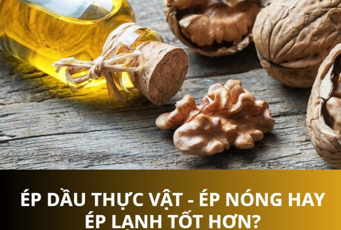 Hình ảnh Ép dầu thực vật - ép nóng hay ép lạnh tốt hơn?