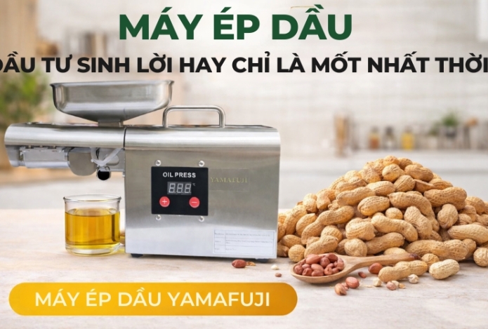 Hình ảnh Máy ép dầu: Đầu tư sinh lời hay chỉ là mốt nhất thời?