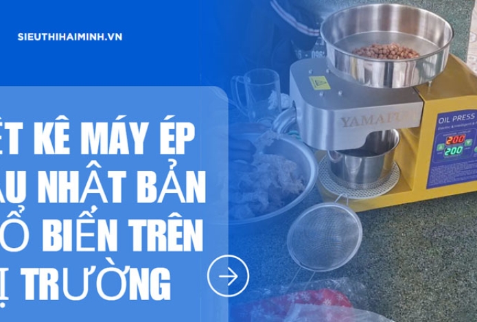 Hình ảnh Liệt kê máy ép dầu Nhật Bản phổ biến trên thị trường