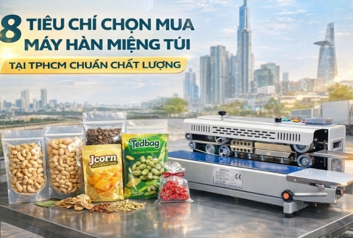 8 Tiêu Chí Chọn Mua Máy Hàn Miệng Túi Ở TPHCM Chuẩn Chất Lượng