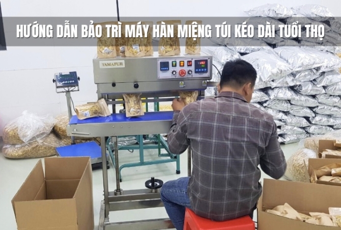 Hướng dẫn bảo trì máy hàn miệng túi giúp kéo dài tuổi thọ