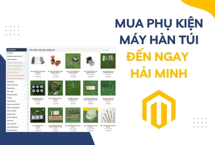 Hình ảnh Mua Phụ Kiện Máy Hàn Túi - Đến Ngay Hải Minh