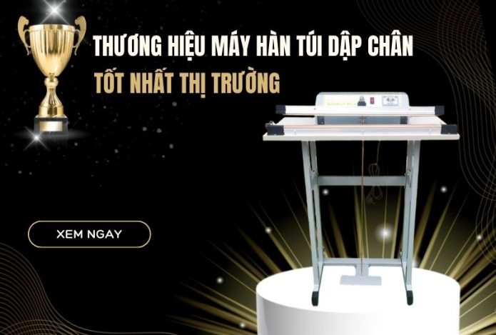 Hình ảnh Thương Hiệu Máy Hàn Túi Dập Chân Tốt Nhất Thị Trường