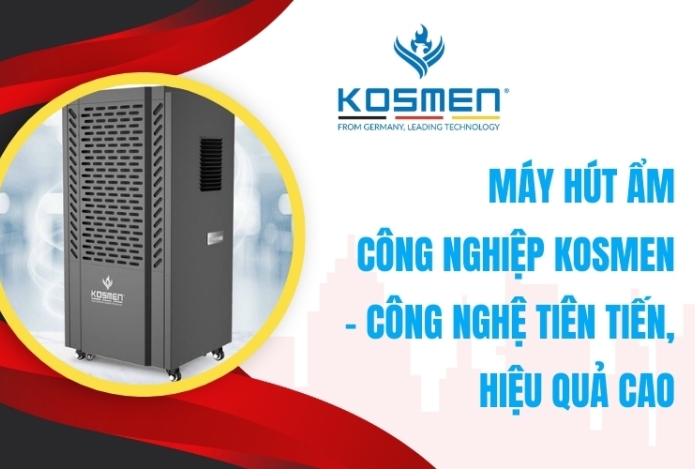 Hình ảnh Máy Hút Ẩm Công Nghiệp Kosmen – Công Nghệ Tiên Tiến, Hiệu Quả Cao