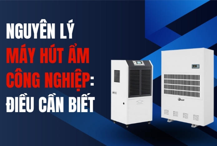Hình ảnh Nguyên Lý Máy Hút Ẩm Công Nghiệp: Điều Cần Biết