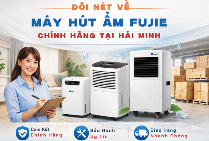 Hình ảnh Đôi Nét Về Máy Hút Ẩm Fujie Chính Hãng Tại Hải Minh