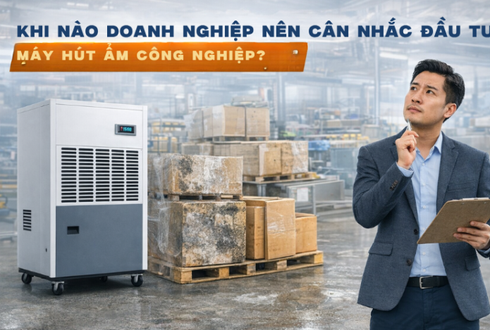 Hình ảnh Máy Hút Ẩm Công Nghiệp Giúp Giải Quyết Vấn Đề Gì