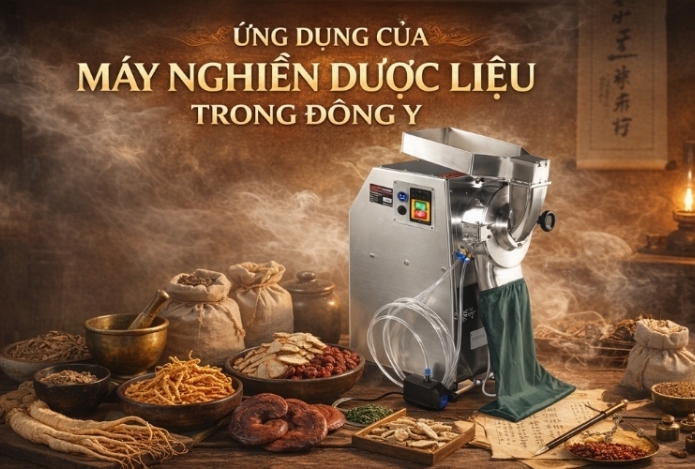 Ứng dụng của máy nghiền dược liệu trong đông y