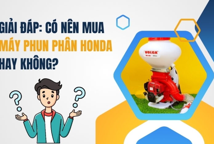 Hình ảnh Giải Đáp: Có Nên Mua Máy Phun Phân Honda Hay Không?