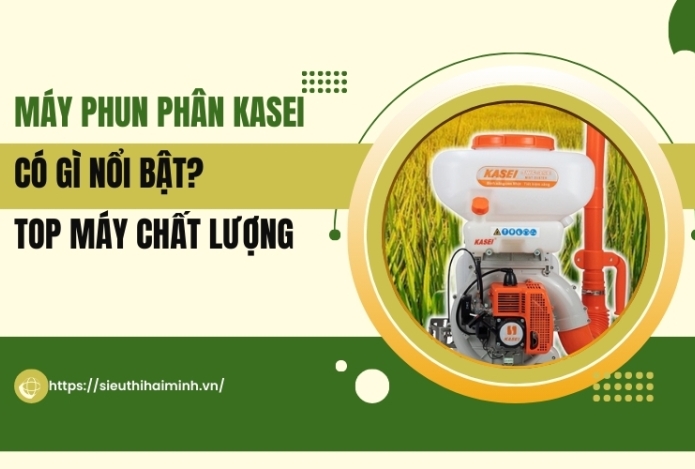 Hình ảnh Máy Phun Phân Kasei Có Gì Nổi Bật? Top Máy Chất Lượng
