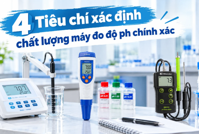 Hình ảnh 4 Tiêu chí xác định chất lượng máy đo độ ph chính xác