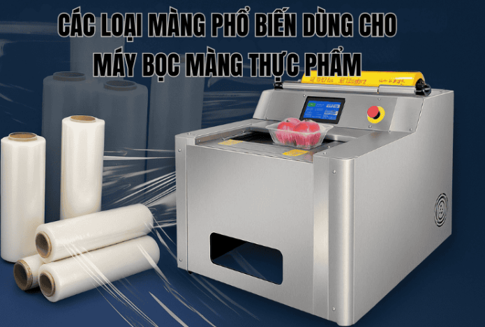 Các Loại Màng Phổ Biến Dùng Cho Máy Bọc Màng Thực Phẩm