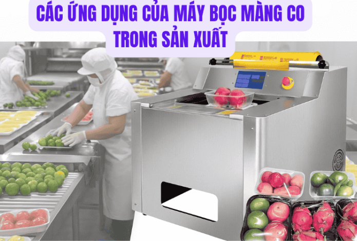 Hình ảnh Các Ứng Dụng Của Máy Bọc Màng Co