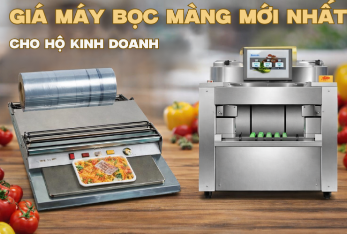 Giá máy bọc màng mới nhất cho hộ kinh doanh