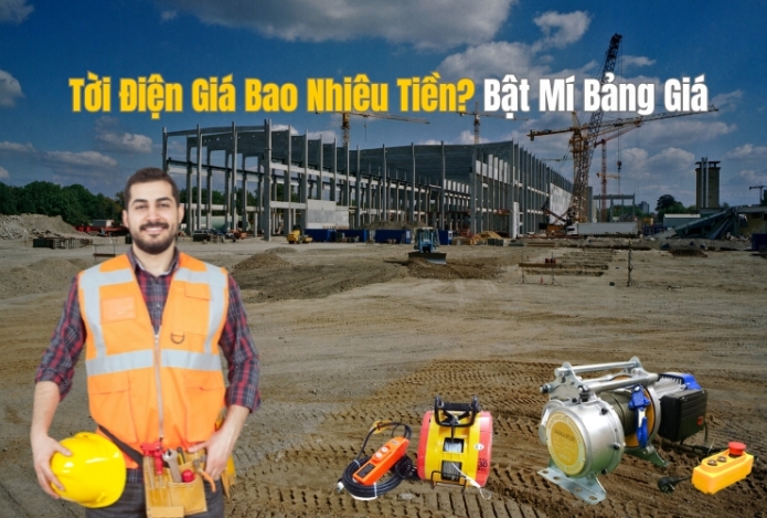 Hình ảnh Tời Điện Giá Bao Nhiêu Tiền? Bật Mí Bảng Giá