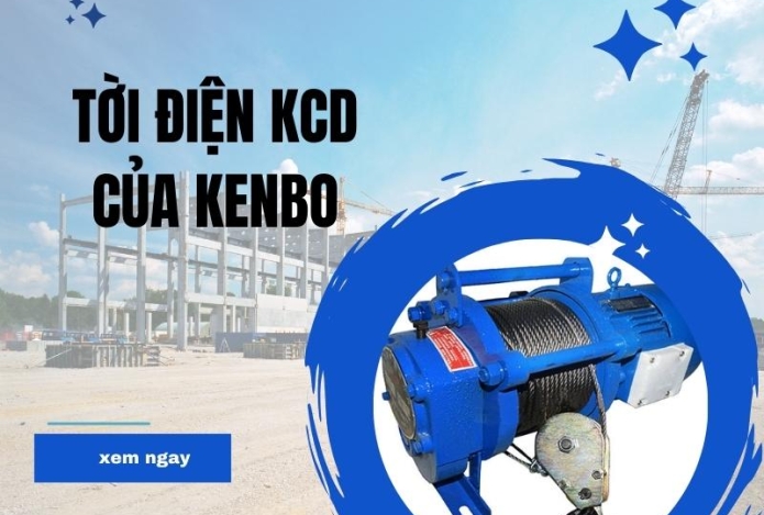 Hình ảnh Tời điện KCD của KENBO: Lựa Chọn Đảm Bảo Chất Lượng