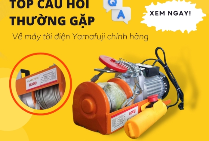 Hình ảnh Top Câu Hỏi Thường Gặp Về Máy Tời Điện Yamafuji Chính Hãng