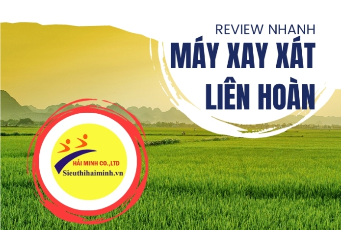 Hình ảnh Review nhanh ba bộ máy xay xát liên hoàn siêu thị Hải Minh