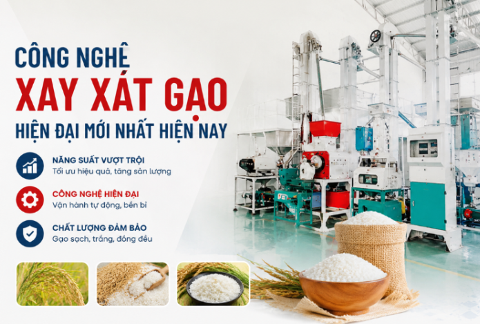 Công Nghệ Xay Xát Gạo Hiện Đại Mới Nhất Hiện Nay