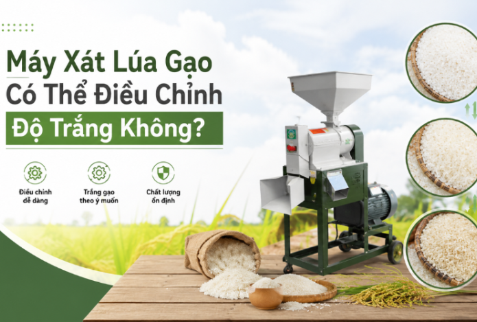 Máy Xát Lúa Gạo Có Thể Điều Chỉnh Độ Trắng Không?