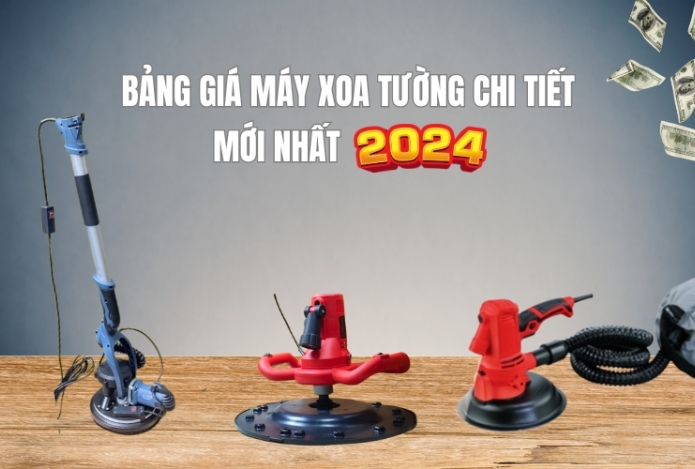 Hình ảnh Bảng giá máy xoa tường chi tiết, mới nhất 2024