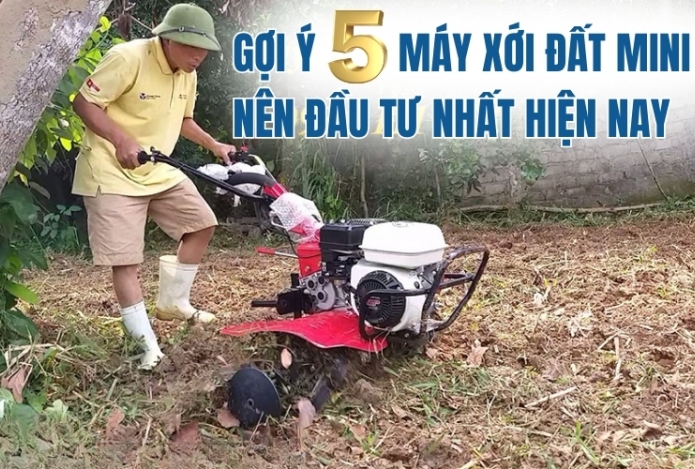 Hình ảnh Gợi ý 5 máy xới đất mini nên đầu tư nhất hiện nay