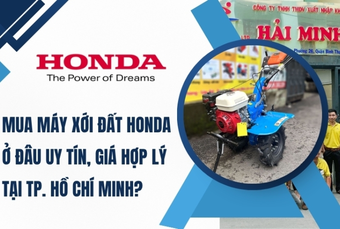 Hình ảnh Mua máy xới đất Honda ở đâu uy tín, giá hợp lý tại TP. Hồ Chí Minh?