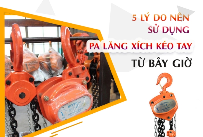 Hình ảnh 5 Lý Do Nên Sử Dụng Palang Xích Kéo Tay Ngay Từ Bây Giờ