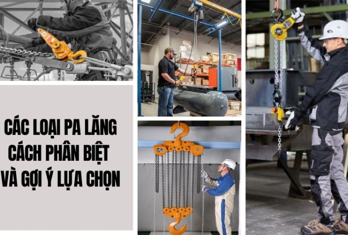 Hình ảnh Các loại pa lăng, cách phân biệt và gợi ý lựa chọn