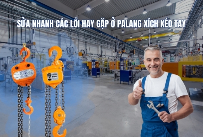Hình ảnh Sửa nhanh các lỗi hay gặp ở palang xích kéo tay