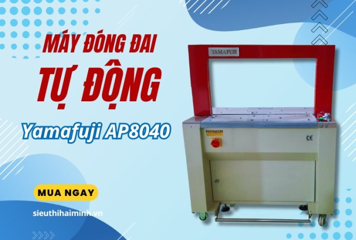 Hình ảnh Lý do doanh nghiệp nên dùng máy đóng đai tự động Yamafuji A​P8040