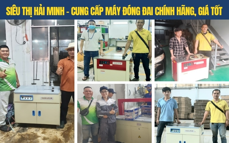 Địa chỉ mua máy đóng đai uy tín, chính hãng, giá tốt